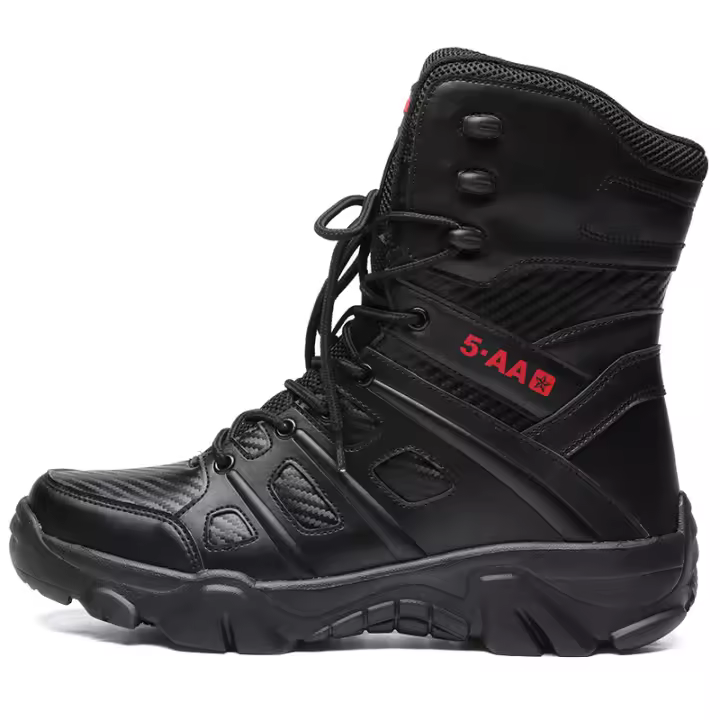 Botas de senderismo impermeables y ligeras de talle medio para hombre Botas de trekking antideslizantes para exteriores - 1