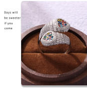 Anillo Corazón Serpentine with Circonita de Color Anillo de Mujer de Acero Inoxidable Chapado en PVD Gold 18K Joyas de Lujo para Mujer - details 9