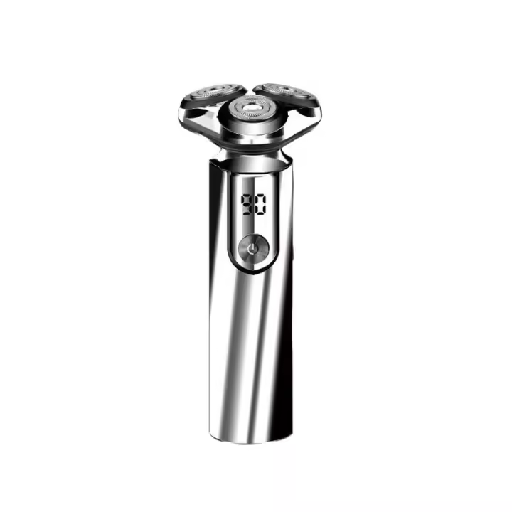 Nueva maquinilla de afeitar recargable para hombres, maquinilla de afeitar de viaje portátil de carga súper limpia eléctrica - 1
