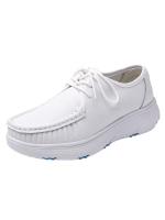 Zapatos de enfermera primavera y otoño 2025 nuevos zapatos de mujer zapatos de plataforma zapatos deportivos blancos de boca baja zapatos individuales - details 0