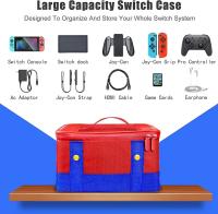 Bolsa de transporte portátil para consola, estuche de viaje, soportes para Gamecard, bolsa de almacenamiento para NS - details 2