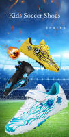 Zapatos de fútbol profesionales para niños, zapatillas de fútbol de hierba para niños, zapatos de entrenamiento de Futsal antideslizantes para exteriores, nuevos - details 2