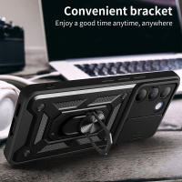 Funda a prueba de golpes para Vivo V40 SE 5G, soporte de teléfono, cubierta de protección de lente deslizante trasera - details 1