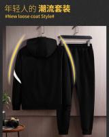Ropa deportiva para hombre, traje informal con capucha, cárdigan para correr, conjunto de 2 piezas, Otoño e Invierno - details 12