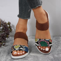 Sandalias de cuña para mujer, calzado moderno y cómodo, de verano - details 12