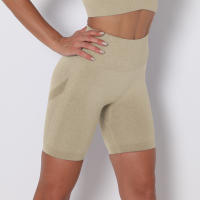 Hamidou de Yoga mujeres Yoga Leggings cortos Fitness pantalones cortos de gimnasio pantalones cortos de ciclismo - details 9