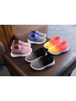 Tamaño 22-33 niños zapatos primavera verano Unisex niños niñas zapatillas de deporte Patchwork colores Casual zapatos de deporte niños Slip-on zapatos - details 1