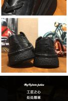 Zapatos de cuero para hombre, de cuero genuino de alta gama, primera capa de cuero vacuno, suela suave. - details 12