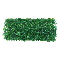 Planta artificial de pared para plantas, 12 unidades, verde, seto, valla, follaje, césped, decoración de pared, 23x15 - details 6