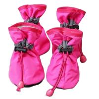 Zapatos impermeables antideslizantes, Botas de lluvia, calzado para gatos pequeños, perros, cachorros, patas de accesorios para mascotas, 4 unids/set - details 10