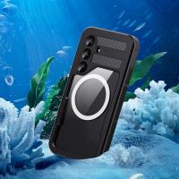 Samsung Galaxy S25 Ultra Funda Impermeable Cerrada, A Prueba de Polvo, Atraída por Imán, Anti-CAída - details 1