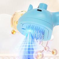 Peine en aerosol para el pelo de mascotas, autolimpiante, colorido, antisalpicaduras, cepillo eléctrico para gatos, botón de liberación, herramienta de aseo - details 1