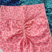 Shorts de Pantalón de Leopardo de Alta Estirabilidad Monos sin Costuras, Cintura Enfriada, Levantamiento de Cadera para Fitness, Correr, Yoga - details 7