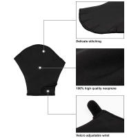 Guantes acuáticos para hombre y mujer, Manoplas de entrenamiento de resistencia al agua, gimnasio, Fitness y natación, 1 par - details 6