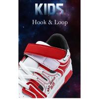 Zapatos de marca para niños, zapatos deportivos de cuero a la moda para niños y niñas, zapatos de tenis para niños, zapatos antideslizantes para correr al aire libre, zapatos de baloncesto - details 6