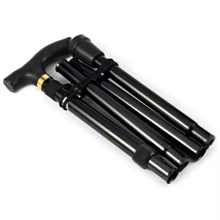 Bastón Telescópico para Caminar Bastones de Senderismo de Metal Aleado de Aluminio - 1