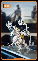 Rompecabezas de metal tridimensional 3D, personaje robótico, modelo ensamblado a mano DIY, juguete para regalo - details 9