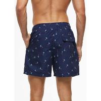 Bañador azul de secado rápido para hombre con bolsillos - details 1