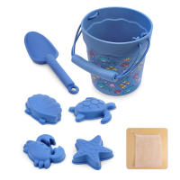 Set de Juguetes de Playa para Niños TYRY.HU Cubo de Silicona, Pala, Accesorios - details 7
