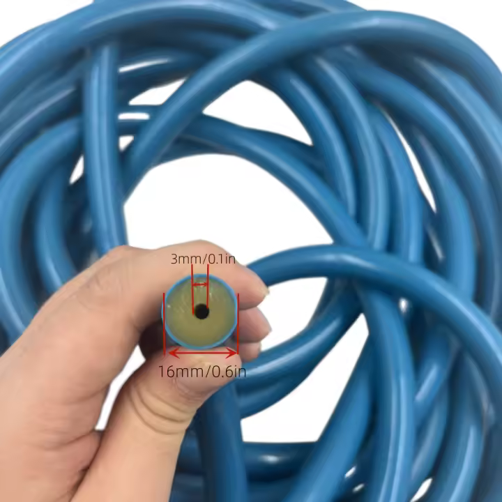 Tubo de látex elástico para caza de peces, pistola de lanza de caza, caucho Natural, Submarino, 3x16mm - 1