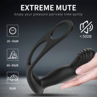Vibrador Anal 3 en 1 Estimulador de Prostatea y G Spot para Hombres 10 Velocidades - details 6