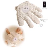 Almohada calmante para dormir de bebé, acapa automáticamente, Palma de felpa a coaxial, artefacto para dormir, seguridad eléctrica cómoda antifright - details 5