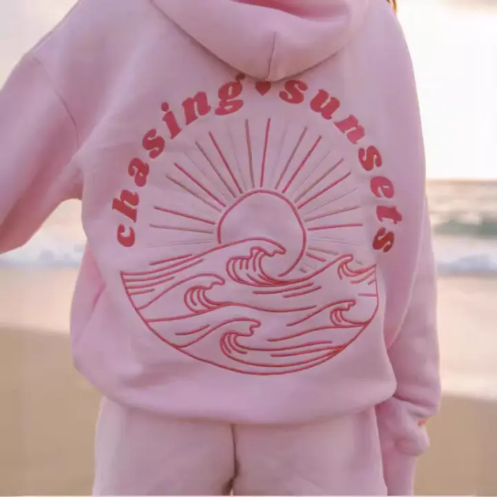 Everything Wave Sudadera con capucha Chasing Sun, sudadera para hombre y mujer - 1