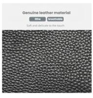 Bolso Cruzado de Cuero Genuino para Mujer - Bolso Cuadrado Pequeño con Correa Ajustable y Cierre de Cremallera, Elegante para Uso Diario y Formal en Beige/Negro/Blanco - Bolso Compacto para Mujer para Uso Casual, Oficina, Fiestas - Diseño Duradero y Fácil - details 7