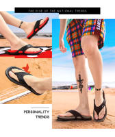 Zapatillas geniales zapatillas de casa de fondo plano para hombres cuando chanclas zapatos de playa - details 2