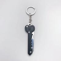 Llavero plegable de acero inoxidable para hombre y mujer, minillavero portátil de supervivencia, multifunción, bolsa, N798 - details 6