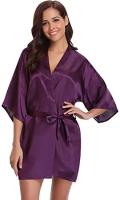 Bata de satén para mujer, lencería íntima, ropa de dormir sedosa, regalo de boda nupcial, bata de baño tipo kimono informal, camisón Sexy - details 13
