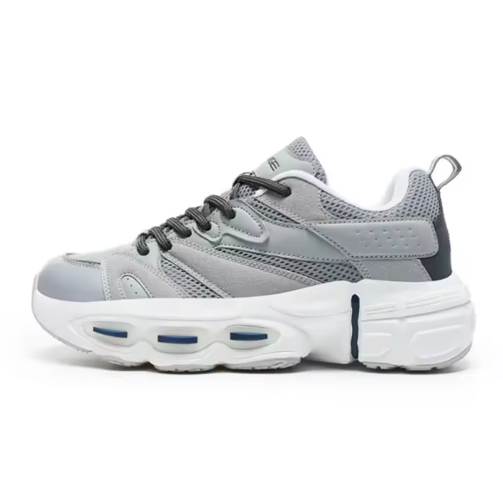 Moda zapatos de los hombres de cuero grueso forro caliente tendencia zapatos casuales de moda cien marea zapatos coloridos deportes zapatos de los hombres - 1