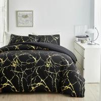 Juego de Funda Nórdica de Doble Estampado Mármol, Ropa de Cama de Lujo, Tamaño King, Tamaño Queen - details 3