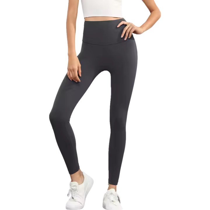 OzalCtree-mallas cálidas de cintura alta para Yoga, pantalones de Fitness para gimnasio, sin línea en T - 1
