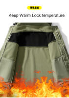 CHRLCK-Chaqueta gruesa 3 en 1 para hombre, cortavientos impermeable de lana para senderismo, chaqueta cálida para acampar al aire libre, abrigo a prueba de viento para invierno - details 4