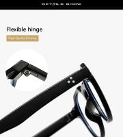 Nuevas gafas de ordenador para hombre y mujer para 2023, retro con luz azul - details 4