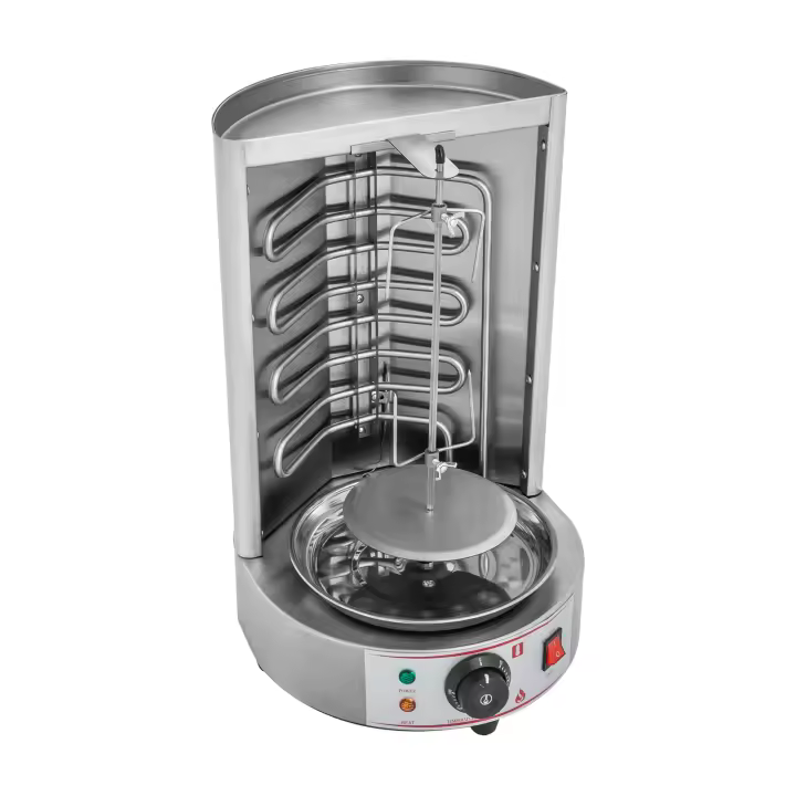 Parrilla eléctrica de acero inoxidable para barbacoa, Parrilla portátil independiente para cocinar, 2,5kw, 220V - 1