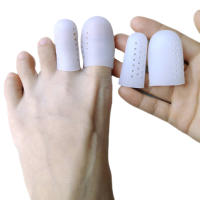 Separadores de Dedos de Gel de Silicona Pareja de Protección de Pies y Pulgaras para Alivio de Callos Transpirable - details 4