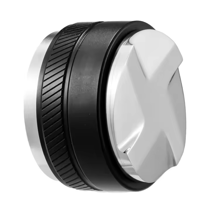 SucceBuy Distribuidor de Café 51 mm, Distribuidor de Espresso Ajustable 2 en 1 con Base en Forma de Abanico. Hecho de acero inoxidable 304, tiene un diseño fácil de desmontar. - 1