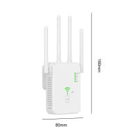 Enrutador inalámbrico de 5G, amplificador de señal WiFi de 1200Mbps, extensor de largo alcance de doble banda, repetidor de 5Ghz - details 8