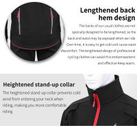 WEST BIKING-traje de ciclismo cálido para hombre y mujer, conjunto deportivo resistente al viento y al agua, para correr y pescar - details 14