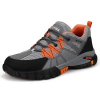 Zapatillas de trabajo con punta de acero para hombre, zapatos de seguridad a prueba de perforaciones, botas, calzado de seguridad indestructible a la moda, novedad de 2023 - details 1