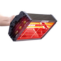 Lámpara de curado de pintura infrarroja DATOU BOSS, lámpara de pintura de calefacción de onda corta de 1000W con soporte elevable, luz de secado para carrocería de coche - details 4