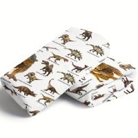 Manta Acogedora de Dinosaurio Jurásico, Cobija de Franela Tejida para Todas las Estaciones, para el Hogar y Viajes, Confort - details 8
