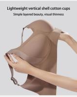 1/2 Unidades. Sujetadores sin costuras de talla grande para mujer, ropa de dormir suave sin aros de copa completa, sujetador de color sólido para mujer, lencería sexy push-up - details 26
