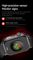 Reloj mujer inteligente Bluetooth llamadas Fitness ritmo cardíaco exterior deporte hombre reloj - details 9