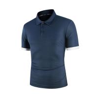 Polo de manga corta para hombre, polo en contraste, ropa nueva, ropa de calle de verano, top informal para hombre - details 6