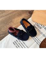 Mocasines planos de tela con lazo Simple para niños, zapatos de princesa de estilo minimalista, antideslizantes y resistentes al desgaste, novedad de 2024 - details 10