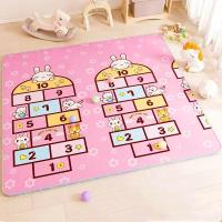 Alfombrilla de seguridad para niños, alfombras de gran tamaño, no tóxicas, de alta calidad, actividades para bebés, gimnasio, gatear, juegos para bebés, 200cm x 180cm - details 9