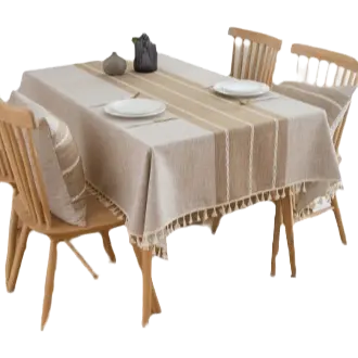 Mantel rectangular para cocina y comedor Paño de plato elegante - 1